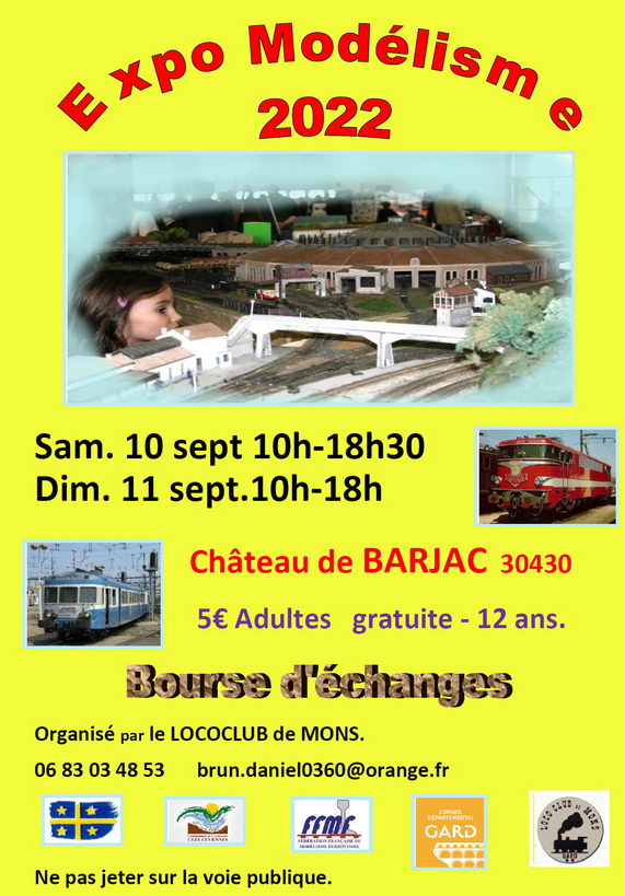 220910 Expo modelisme BARJAC30 LocoClubMons